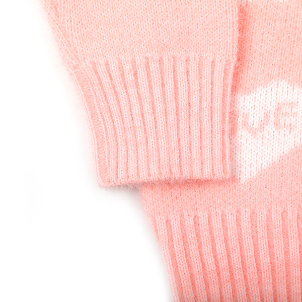 Girls Full Sleeves Sweater - Peach