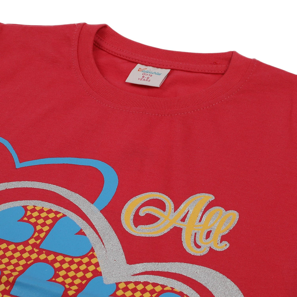 Girls Half Sleeves T-Shirt, Girls T-Shirts, Chase Value, Chase Value