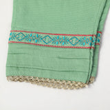 Girls Shalwar Suit 2Pcs - Green, Girls Shalwar Kameez, Chase Value, Chase Value