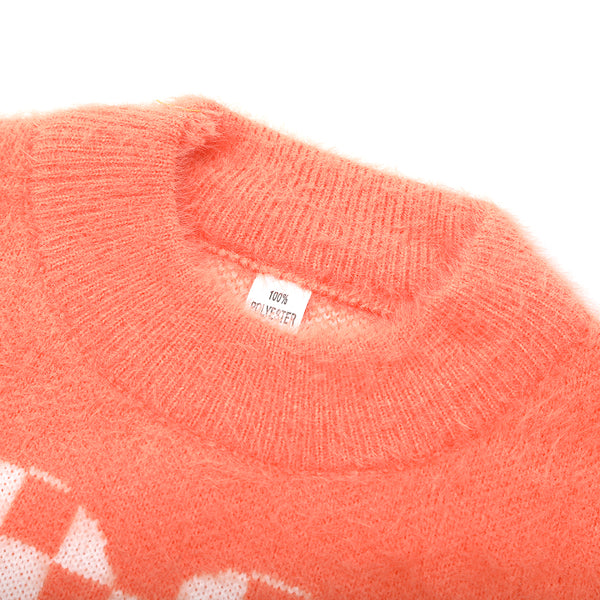 Girls Full Sleeves Sweater - Orange