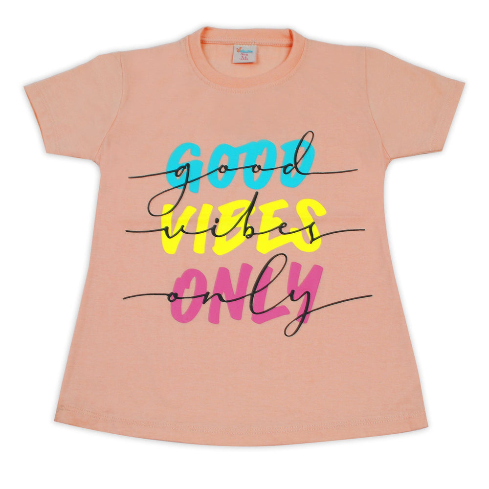 Girls Half Sleeves T-Shirt, Girls T-Shirts, Chase Value, Chase Value