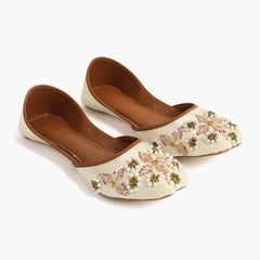 Women's Khussa - Fawn, Women Pumps, Chase Value, Chase Value