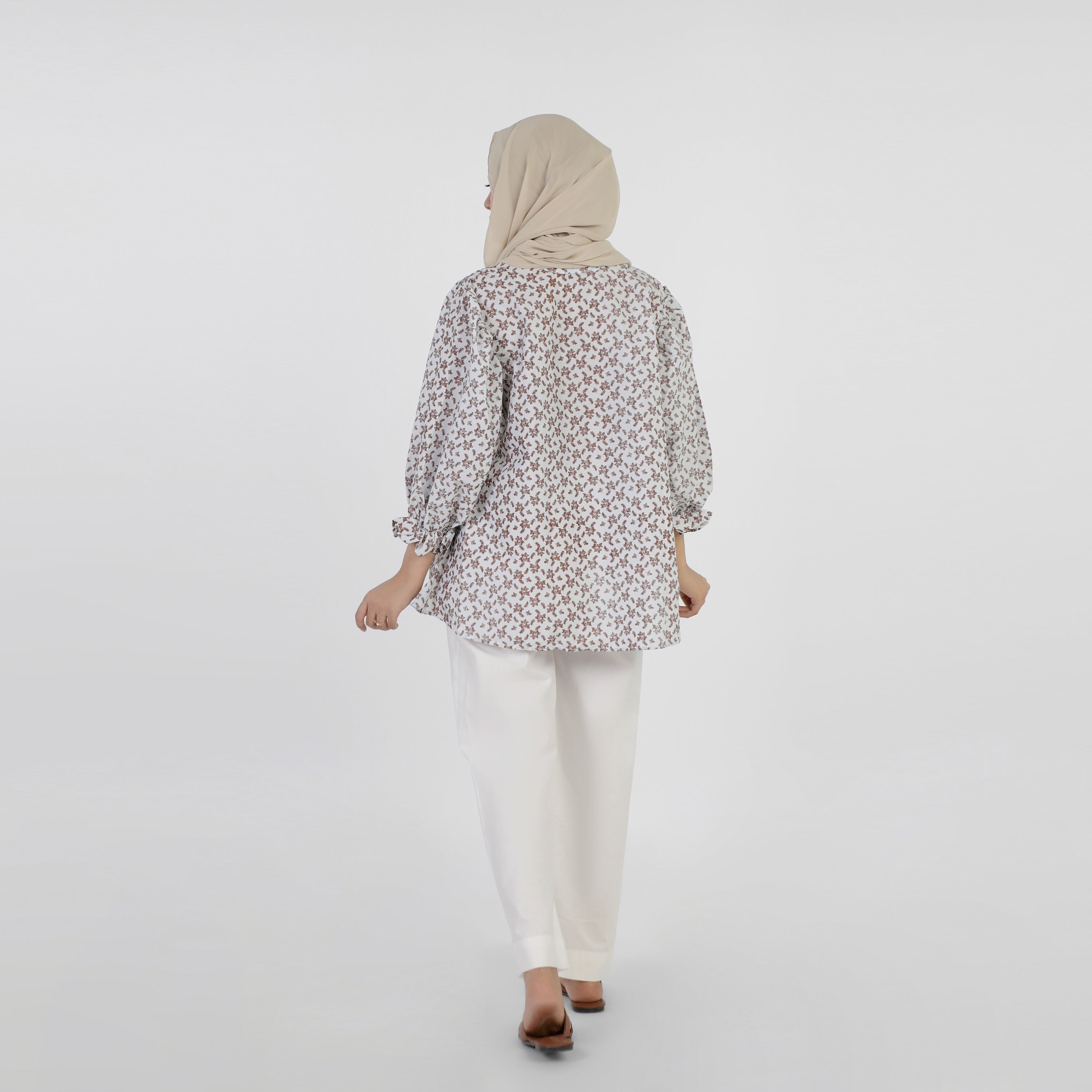 Women's Woven Top  - Brown, Women T-Shirts & Tops, Chase Value, Chase Value