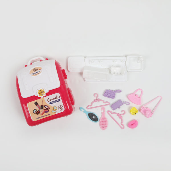 Beauty Storage Bag - Dark Pink, Kids Bags, Chase Value, Chase Value