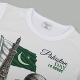 Boys Half Sleeves Azadi T-Shirt - Green, Boys T-Shirts, Chase Value, Chase Value