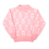 Girls Full Sleeves Sweater - Baby Pink, Girls Sweaters, Chase Value, Chase Value