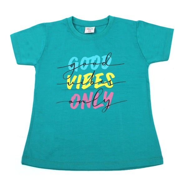 Girls Half Sleeves T-Shirt
