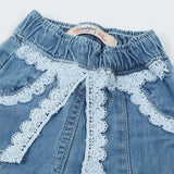 Newborn Girls Denim Pant - Blue, Newborn Girls Shorts Skirts & Pants, Chase Value, Chase Value