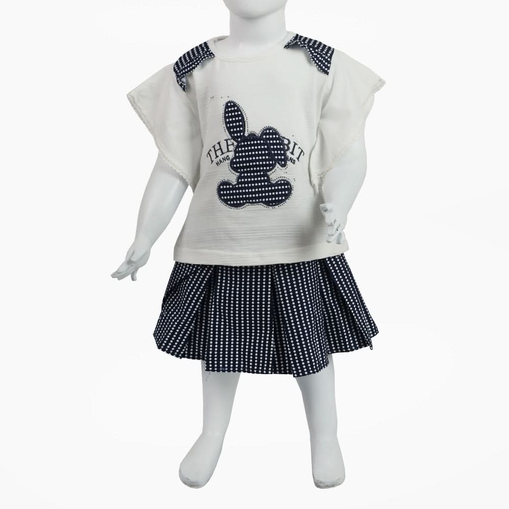 Girls Skirt Suit - Off White, Girls Suits, Chase Value, Chase Value