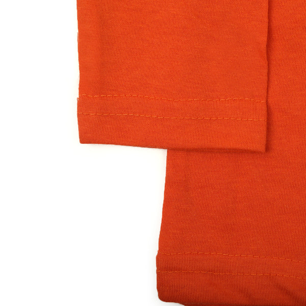 Boys Full Sleeves Polo T-Shirt - Orange