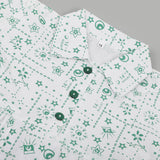 Girls Independence Day Frock - Green & White, Girls Frocks, Chase Value, Chase Value