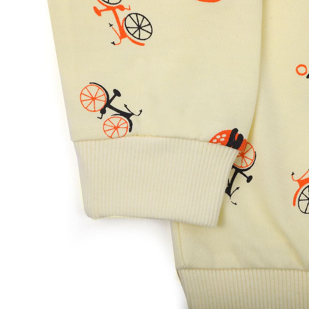 Boys Full Sleeves SweatShirt - Lemon, Boys Hoodies & Sweat Shirts, Chase Value, Chase Value