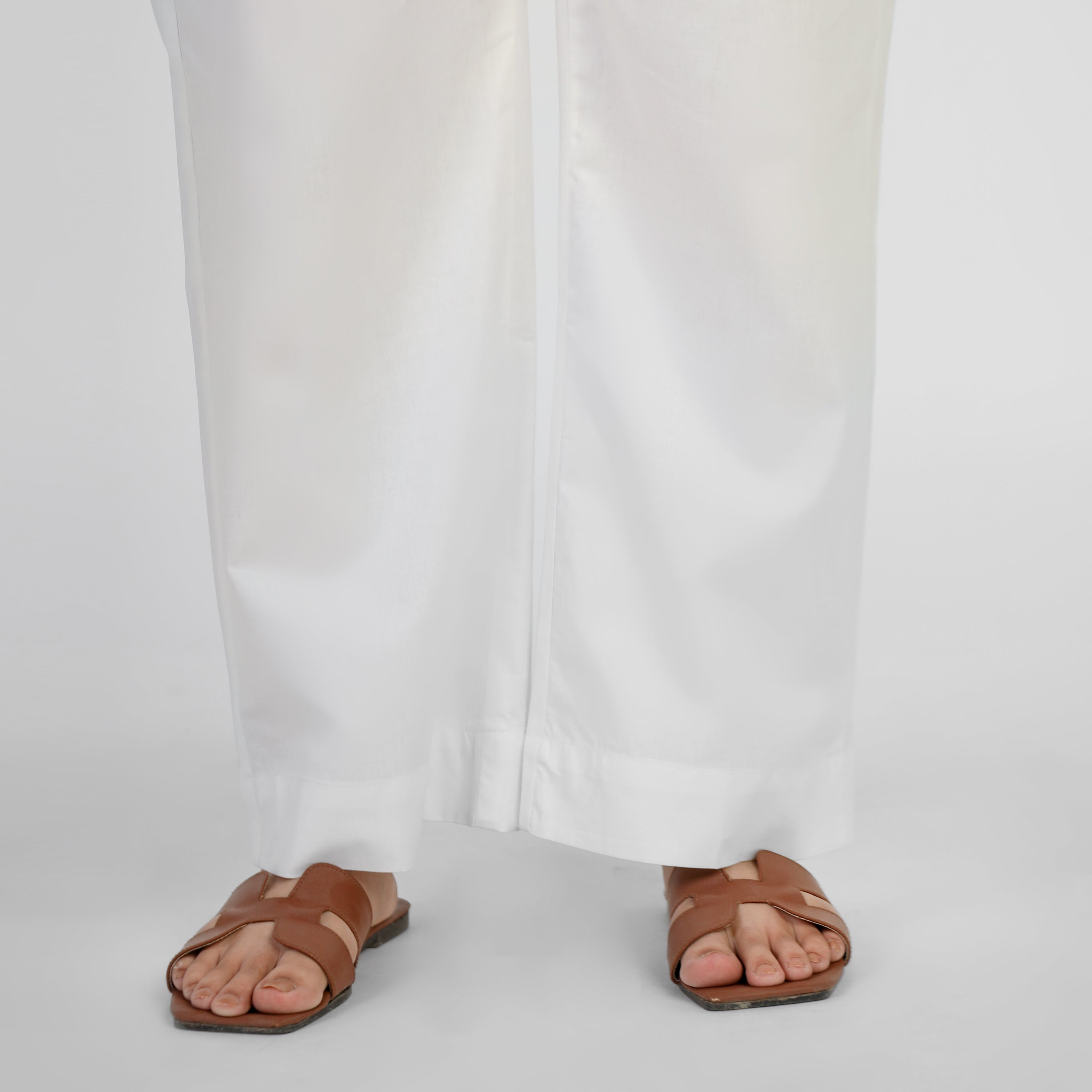 Women's Trouser - White, Women Pants & Tights, Chase Value, Chase Value