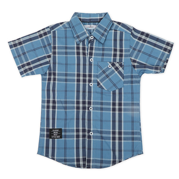 Eminent Boys Casual Shirt - Blue