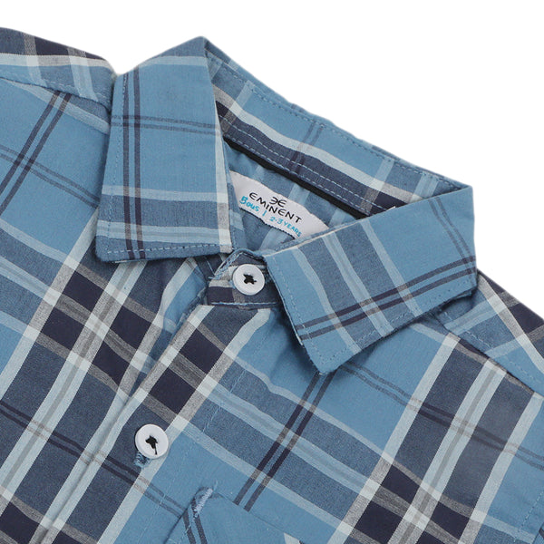 Eminent Boys Casual Shirt - Blue