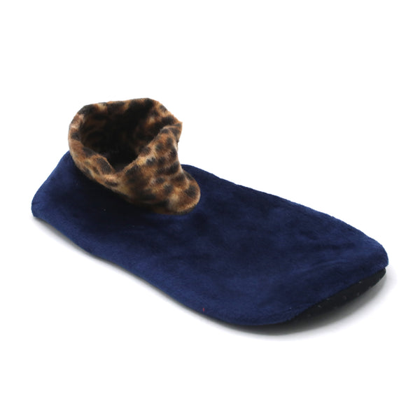 Women's Velvet Boot Socks - Navy Blue