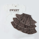 Girls Skirt Suit - White, Girls Shorts Skirts, Chase Value, Chase Value