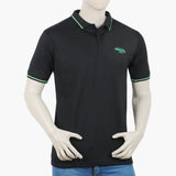 Eminent Men's Azadi Half Sleeves Polo T-Shirt - Black, Men's T-Shirts & Polos, Eminent, Chase Value