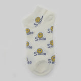 Women's Ankle Print Socks - Off White, Women Socks Stocking & Gloves, Chase Value, Chase Value
