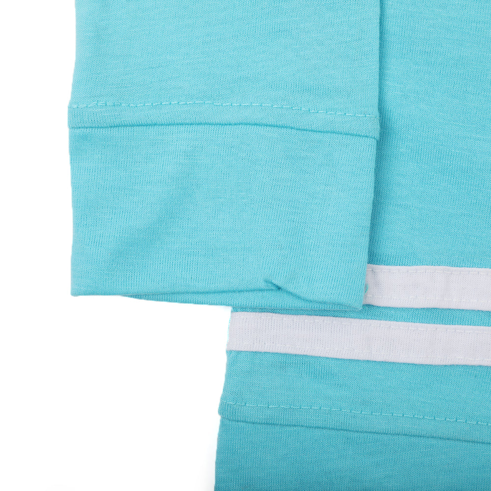 Boys Full Sleeves T-Shirt - Sky Blue, Boys T-Shirts, Chase Value, Chase Value