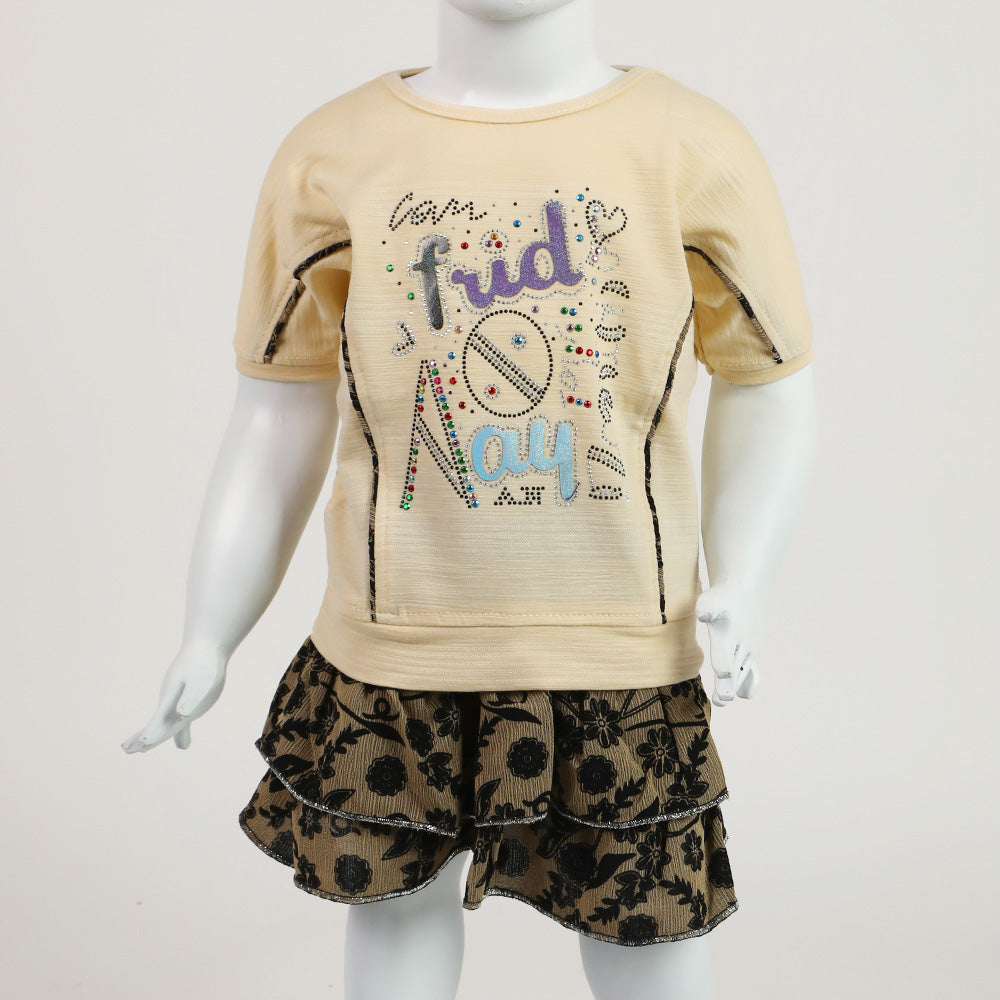 Girls Skirt Suit - Fawn, Girls Suits, Chase Value, Chase Value