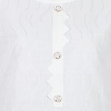 Women's Embroidered 2Pcs Semi Suit For Independence Day - White, Women Shalwar Suits, Chase Value, Chase Value