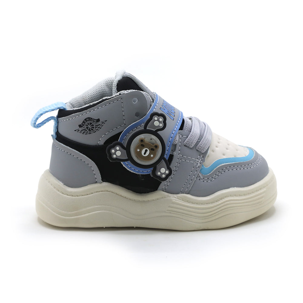 Boys Casual Long Shoes - Grey, Boys Casual Shoes & Sneakers, Chase Value, Chase Value