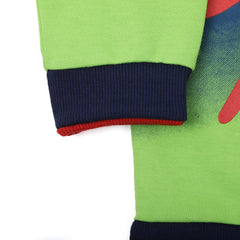 Boys Full Sleeves SweatShirt - Green