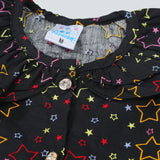 Newborn Girls Half Sleeves Suit - Black, Newborn Girls Sets & Suits, Chase Value, Chase Value