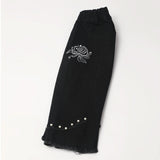 Girl's Denim Pant - Black, Girls Pants & Capri, Chase Value, Chase Value