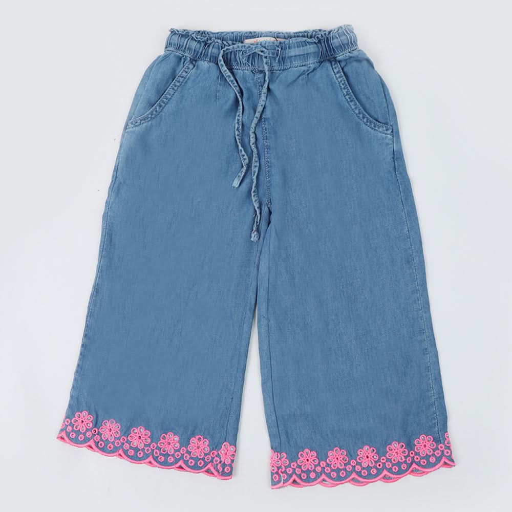 Girls Patiala Pant - Blue, Girls Pants & Capri, Chase Value, Chase Value