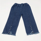 Girl's Denim Pant - Blue, Girls Pants & Capri, Chase Value, Chase Value