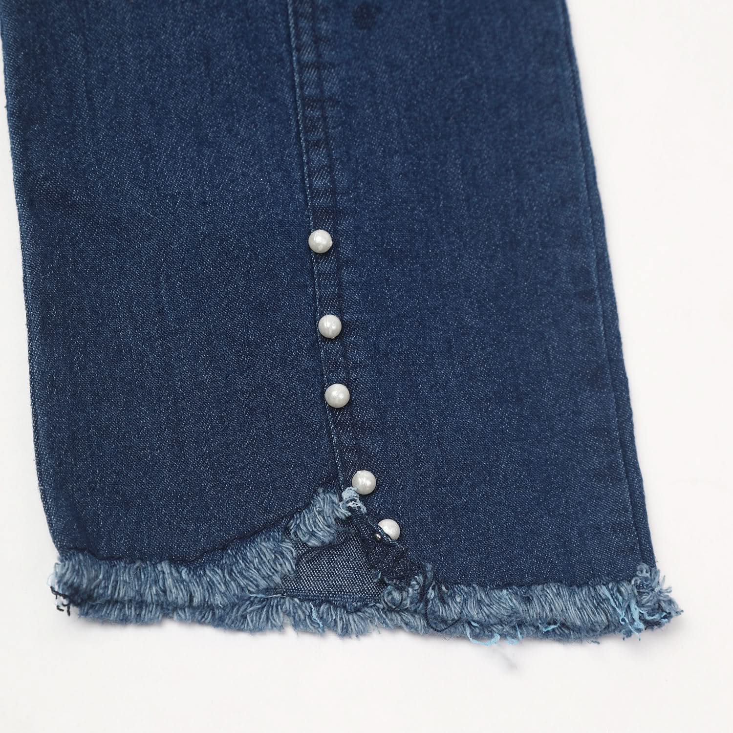 Girl's Denim Pant - Blue, Girls Pants & Capri, Chase Value, Chase Value