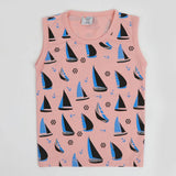 Boys Sando T-Shirt - Light Pink, Boys Sando, Chase Value, Chase Value