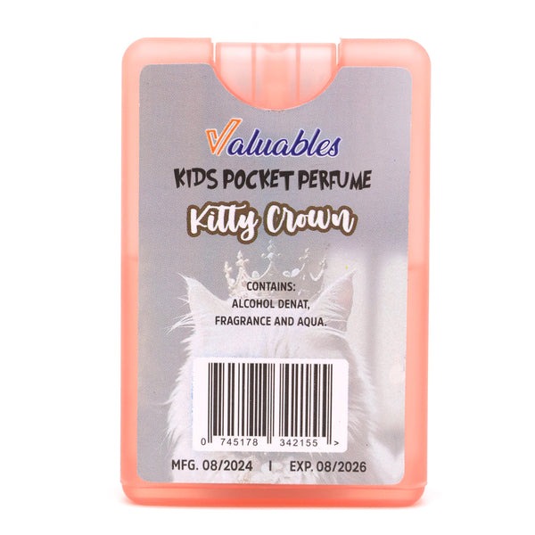 Valuables Kids Pocket Perfume-15ml-Kitty Crow - Kitty Crow