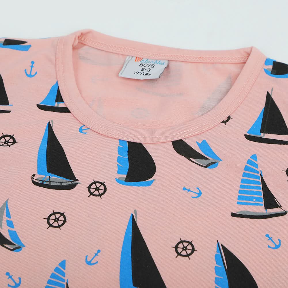 Boys Sando T-Shirt - Light Pink, Boys Sando, Chase Value, Chase Value