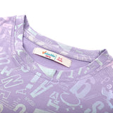 Girls Full Sleeves T-Shirt - Purple, Girls T-Shirts, Chase Value, Chase Value