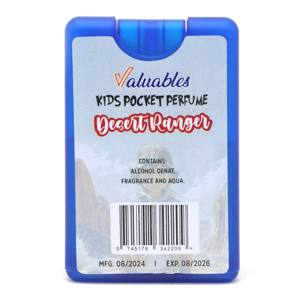 Valuables Kids Pocket Perfume 15ml - Deser Rang, Men Body Spray & Mist, Chase Value, Chase Value
