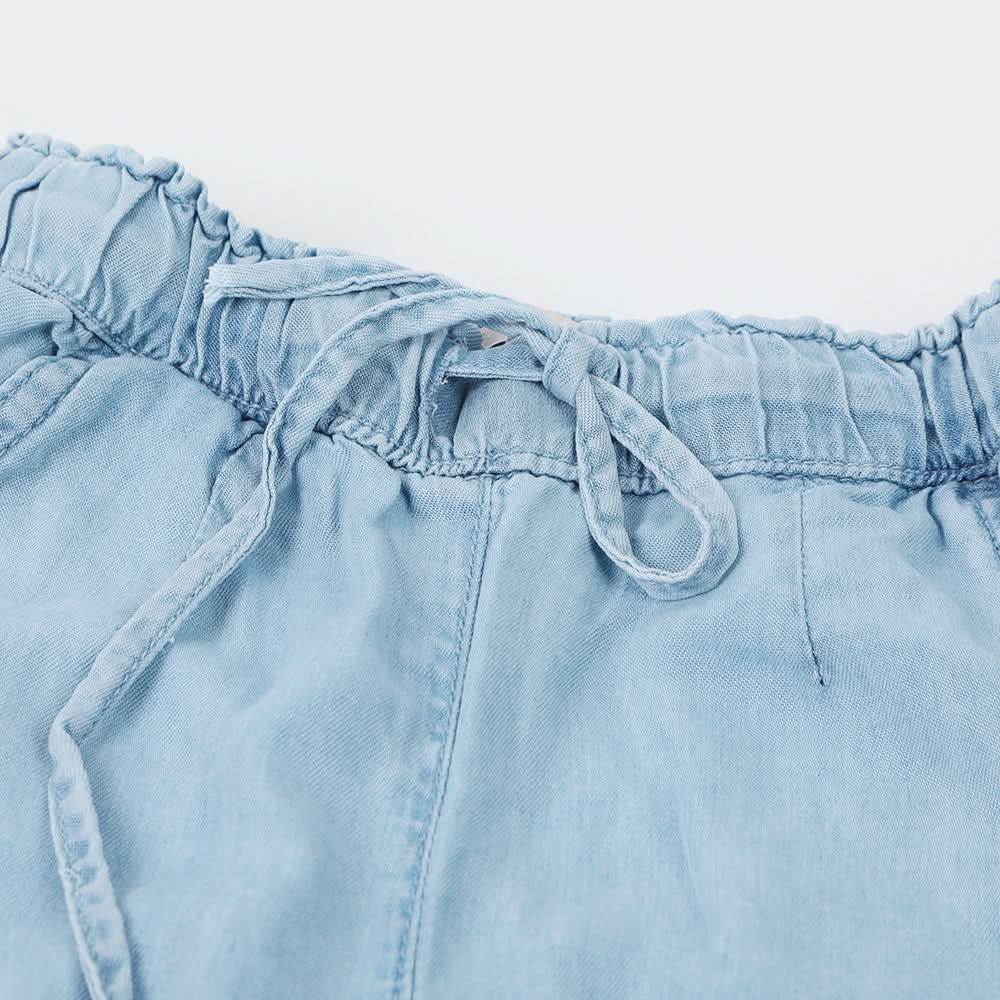 Girls Patiala Pant - Ice Blue, Girls Pants & Capri, Chase Value, Chase Value