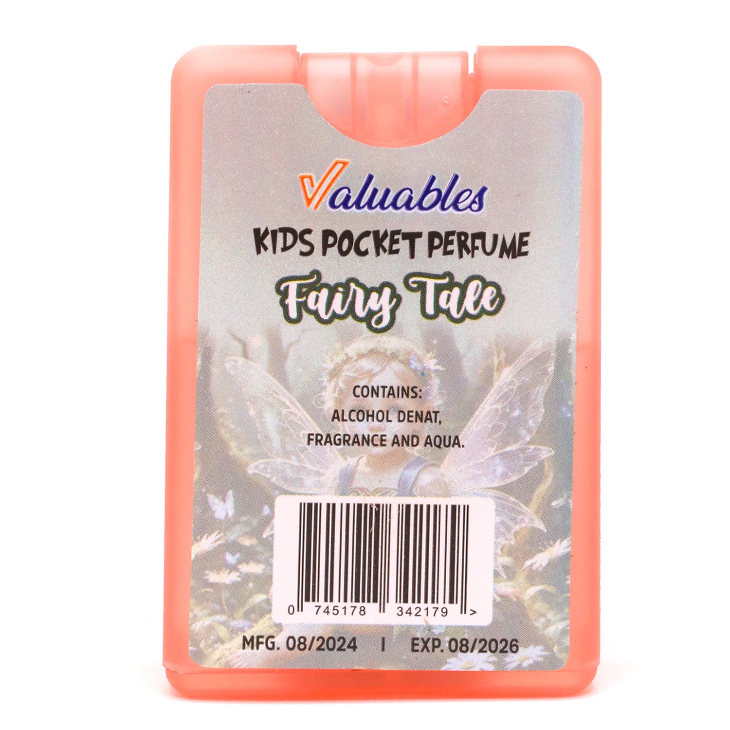 Valuables Kids Pocket Perfume 15ml - Fairy Tale, Men Body Spray & Mist, Chase Value, Chase Value