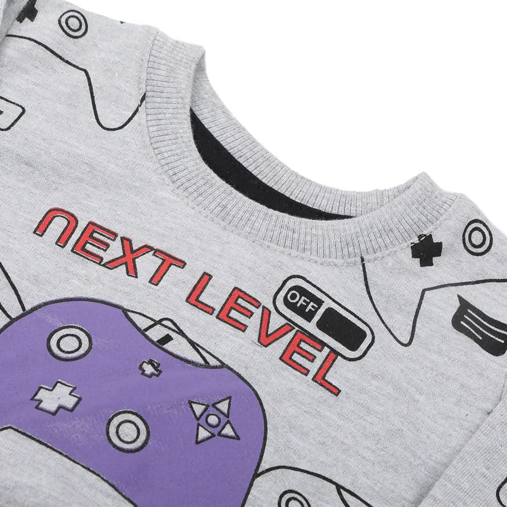 Newborn Boys Full Sleeves Shirts - Grey, Newborn Boys Shirts & T-Shirts, Chase Value, Chase Value