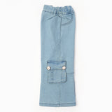Girl's Denim Pant - Light Blue, Girls Pants & Capri, Chase Value, Chase Value