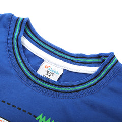 Boys Full Sleeves SweatShirt - Royal Blue