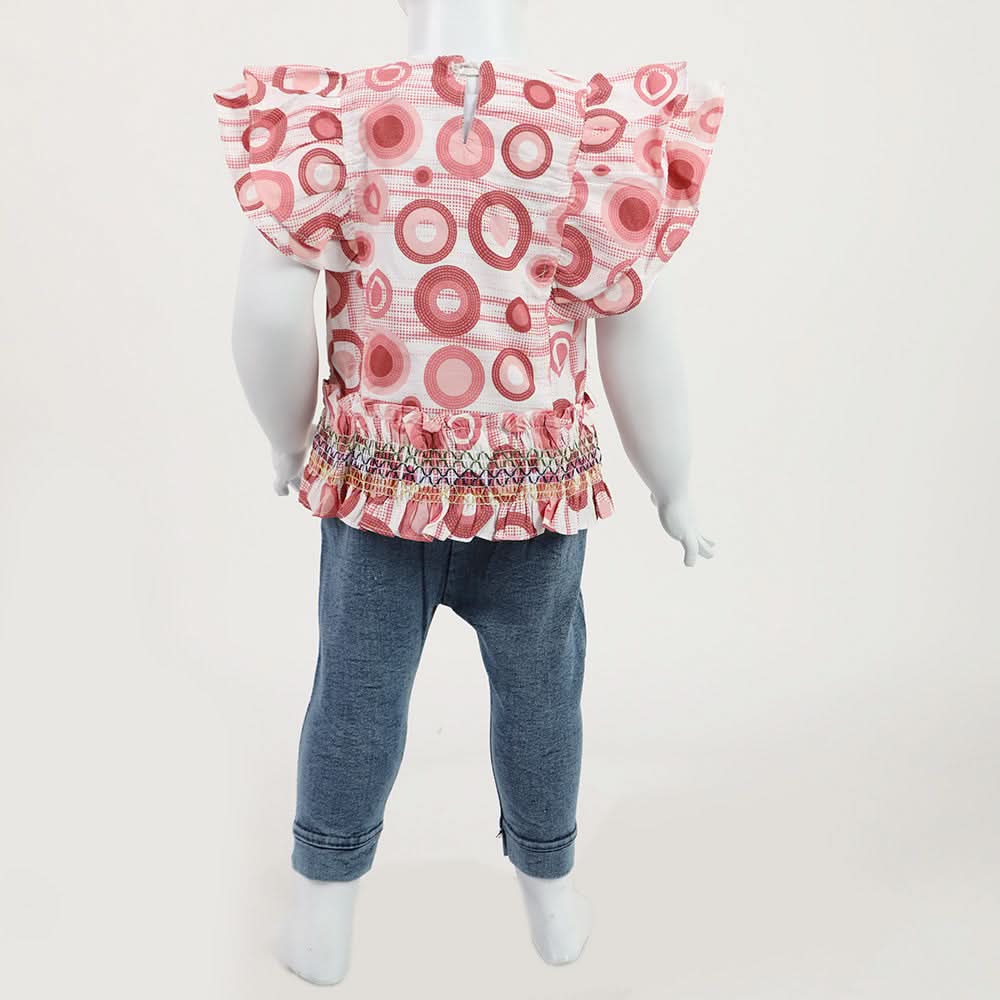 Girls Pant Suit - Tea Pink, Girls Suits, Chase Value, Chase Value