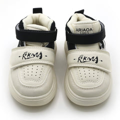 Boys Casual Long Shoes - Grey
