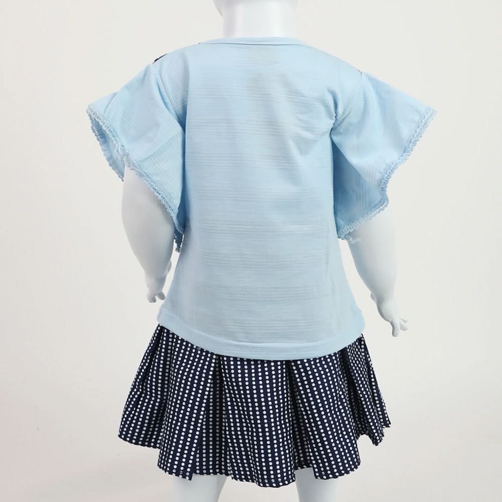 Girls Skirt Suit - Light Blue, Girls Suits, Chase Value, Chase Value