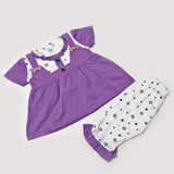Girls Half Sleeves Suits - Purple, Girls Suits, Chase Value, Chase Value