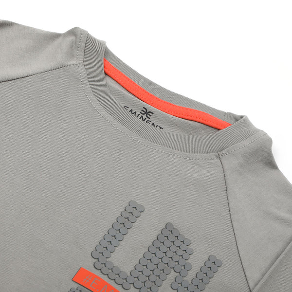 Eminent Boys Full Sleeves T-Shirt - Grey