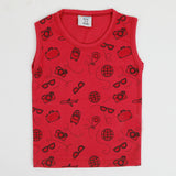 Boys Sando T-Shirt - Dark Pink, Boys Sando, Chase Value, Chase Value