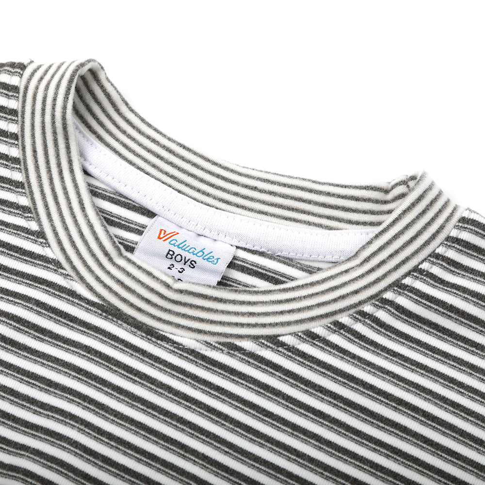 Boys Full Sleeves T-Shirt - Grey, Boys T-Shirts, Chase Value, Chase Value